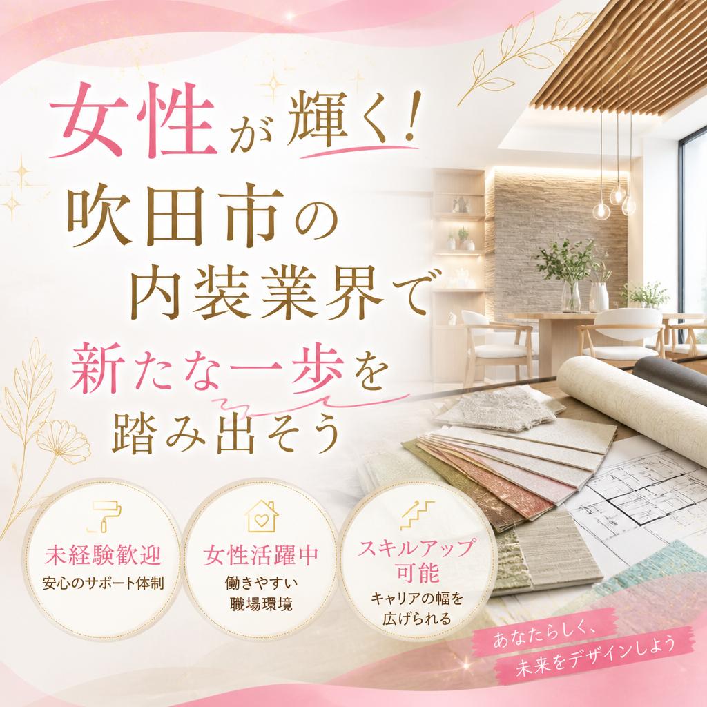 女性が輝く！吹田市の内装業界で新たな一歩を踏み出そう